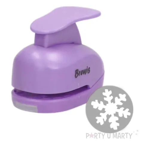 dziurkacz kreatywny swiateczna sniezynka blekitny brewis 2 5 cm