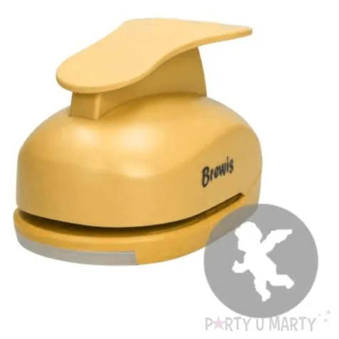 dziurkacz kreatywny swiateczny aniolek zolty brewis 7 6 cm