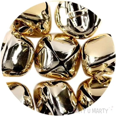 dzwoneczki dekoracyjne classic max zlote titanum 8 szt