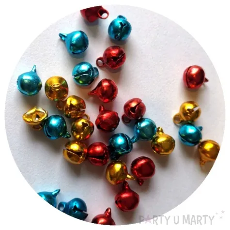 dzwoneczki dekoracyjne classic mix brewis 1 2 cm 30 szt