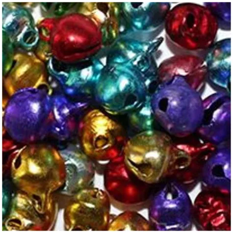 dzwoneczki dekoracyjne classic mix kol titanum 100 szt