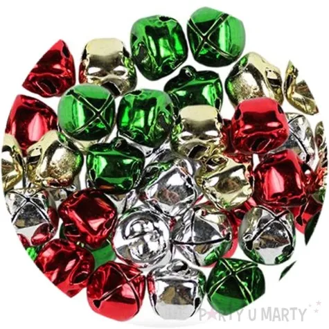 dzwoneczki dekoracyjne classic mix kol titanum 24 szt