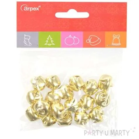 dzwoneczki dekoracyjne classic zlote 36 szt arpex