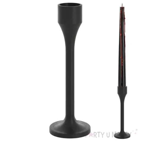 elegancki swiecznik na andrzejki i imprezy halloweenowe 14 cm