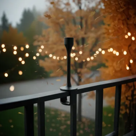 elegancki swiecznik na andrzejki i imprezy halloweenowe 14 cm