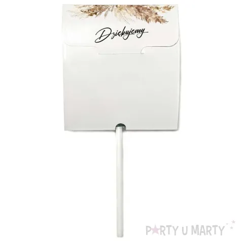 etui na lizaka komunia swieta podziekowanie boho 3 szt