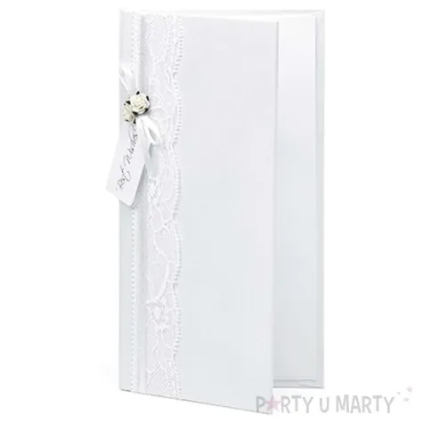 etui na pieniazki best wishes 10 5 x 19 5 cm partydeco