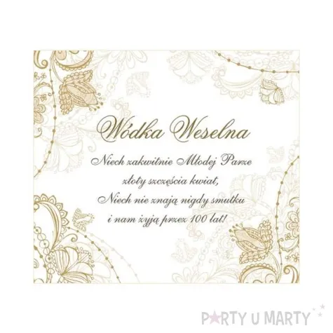 etykieta samoprzyl na alkohol deluxe 0 5l 50 szt