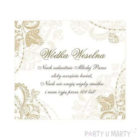 etykieta samoprzyl na alkohol deluxe 0 7l 50 szt