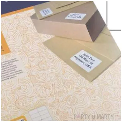 etykieta samoprzylepna a4 12 x 105x48mm d rect 100szt