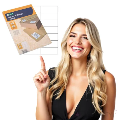 etykieta samoprzylepna a4 14 x 105x42mm d rect 100szt