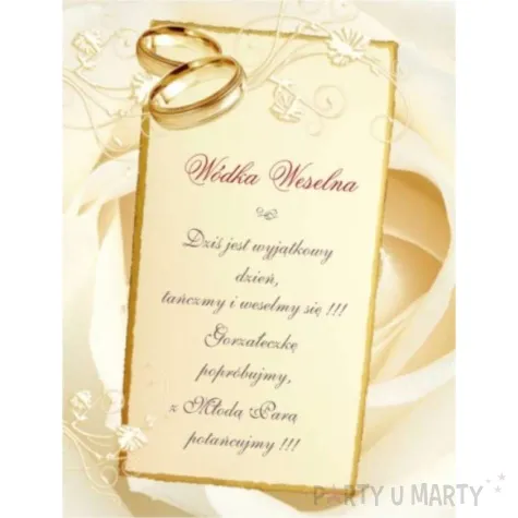 etykieta samoprzylepna na alkohol