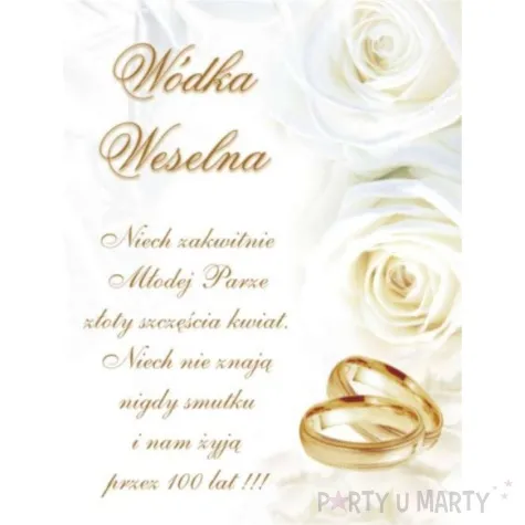 etykieta samoprzylepna na alkohol