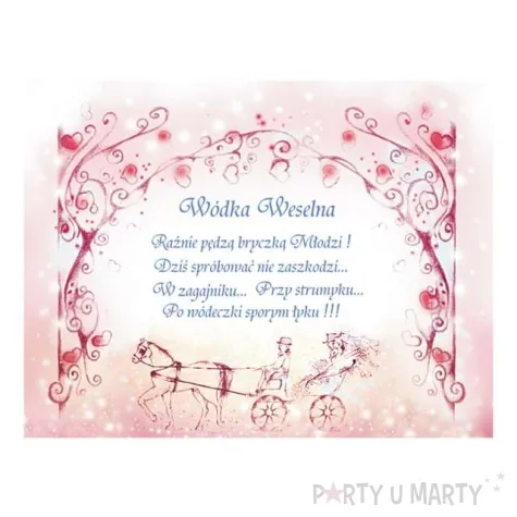 etykieta samoprzylepna na alkohol deluxe 50 szt