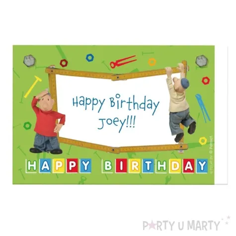 etykiety na banki mydlane happy birthday pat i mat sasiedzi folat 6 szt