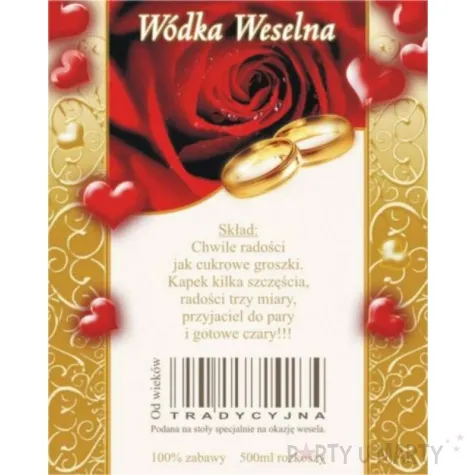 etykiety na butelke 50 kompletow 1 op