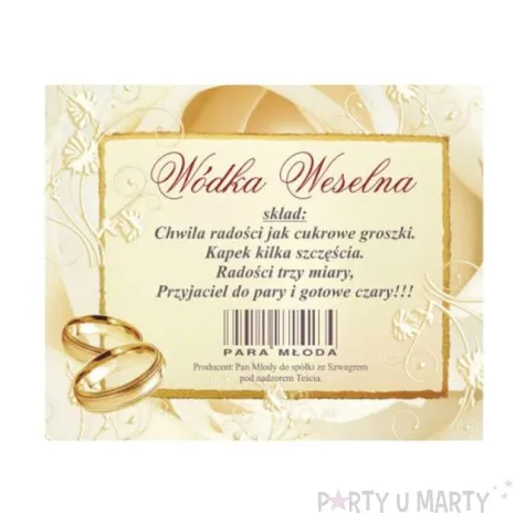 etykiety na butelke de luxe 0 7l 50 kompletow