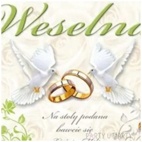 etykiety na butelke wodka weselna kremowo zielona dekoracjepolska 25szt