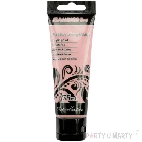 farba akrylowa art collection lososiowy jasny pastelowy flamingo 75ml