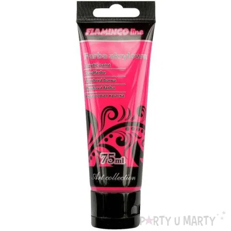 farba akrylowa art collection rozowy neonowa flamingo 75ml