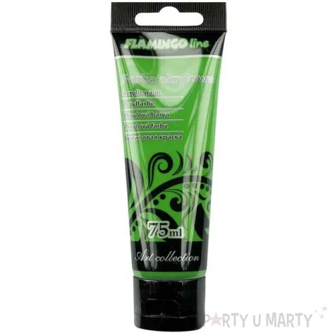 farba akrylowa art collection zielony neonowa flamingo 75ml