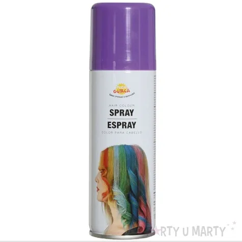 farba do wlosow w sprayu glitter fioletowa guirca 125 ml