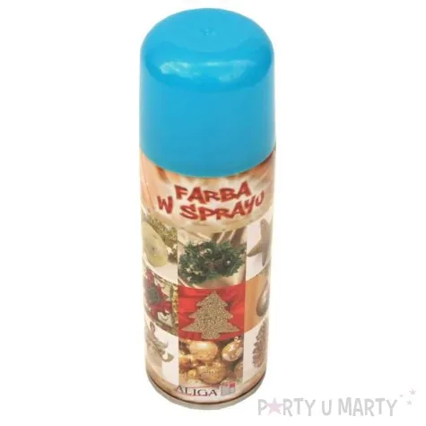 farba w sprayu classic aliga niebieska 250 ml