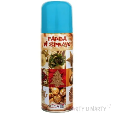 farba w sprayu classic aliga niebieska 250 ml