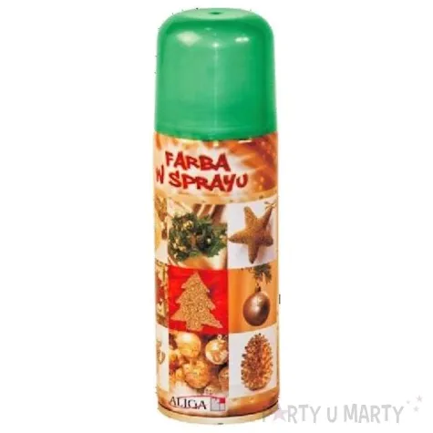 farba w sprayu classic aliga zielona 250 ml