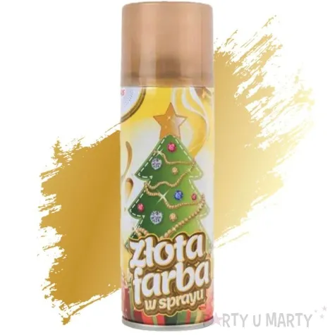 farba w sprayu classic brewis zlota 250 ml