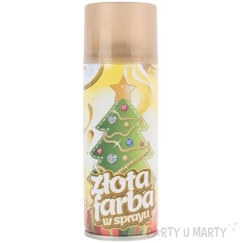 farba w sprayu classic brewis zlota 250 ml