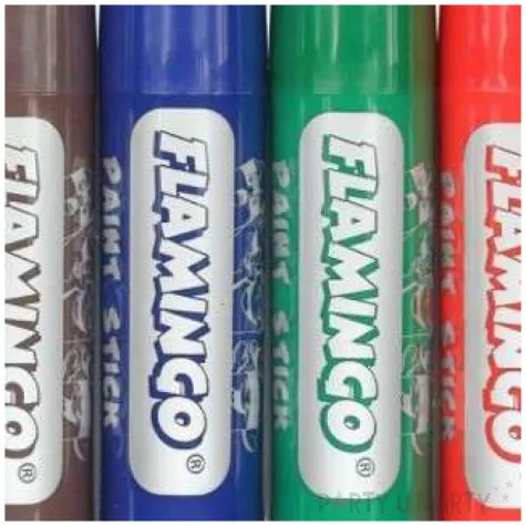 farby plakatowe w sztyfcie mix flamingo 20 ml 6 szt