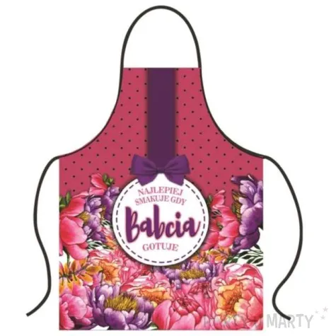 fartuch kuchenny najlepiej smakuje gdy babcia gotuje party tino