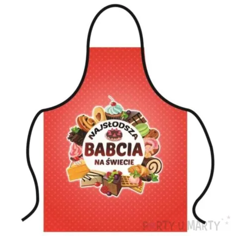 fartuch kuchenny najslodsza babcia party tino
