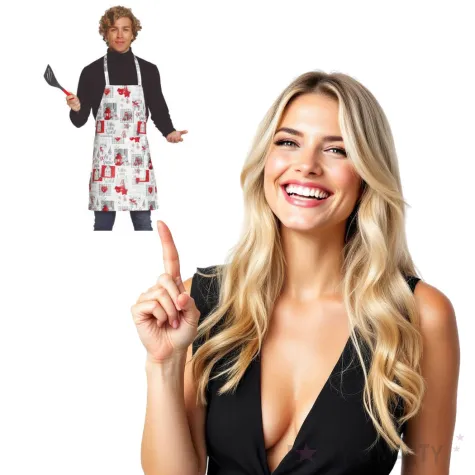 fartuch kuchenny swiateczne wzory guirca