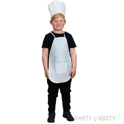 fartuch kuchenny szef kuchni bialy arpex diy