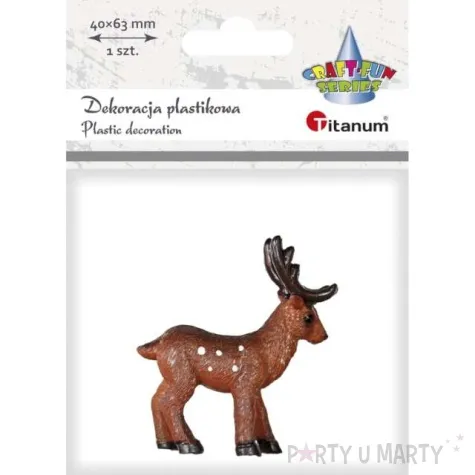 figurka boze narodzenie renifer titanum 1 szt