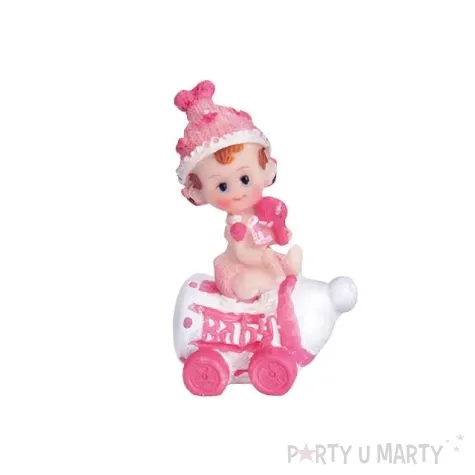 figurka dziewczynka na butelce 6 5cm 1szt