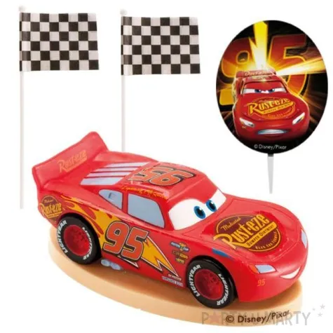 figurka na tort cars zestaw dekora