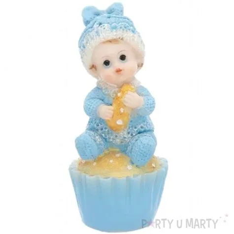 figurka na tort chlopiec na ciastku 9 5 cm