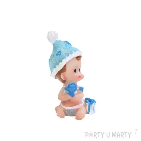 figurka na tort chlopiec z grzechotka