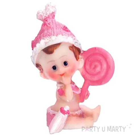 figurka na tort dziewczynka z lizakiem