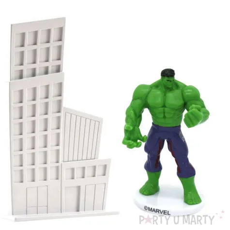 figurka na tort hulk zestaw avengers dekora