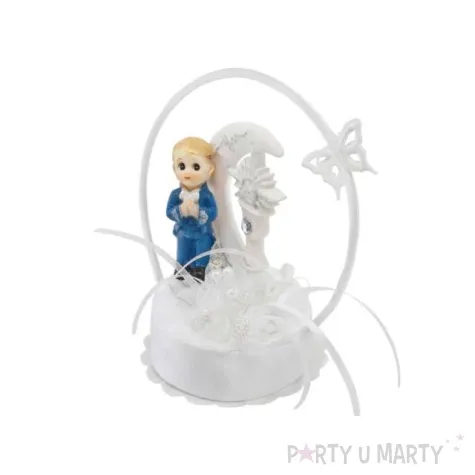 figurka na tort i komunia sw chlopiec 15 cm