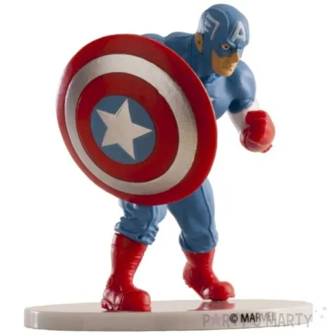 figurka na tort kapitan ameryka dekora 9 cm