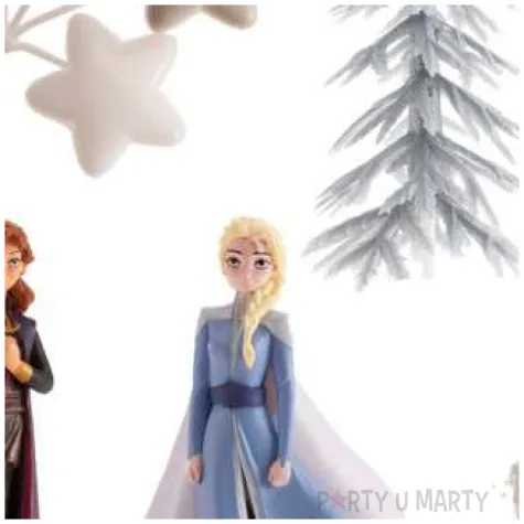 figurka na tort kraina lodu elsa anna olaf zestaw dekora 9 5 cm