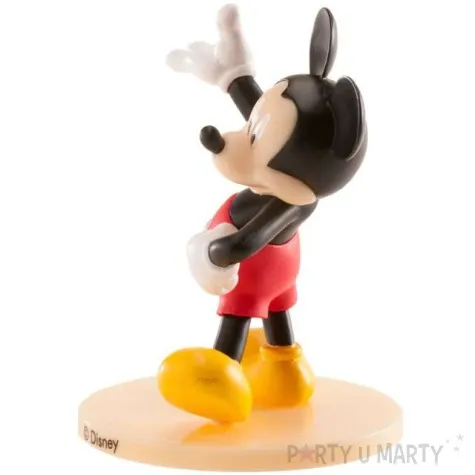 figurka na tort mickey mouse kolorowa dekora 9 cm