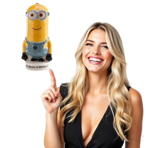 figurka na tort minionek kevin dekora 7 cm