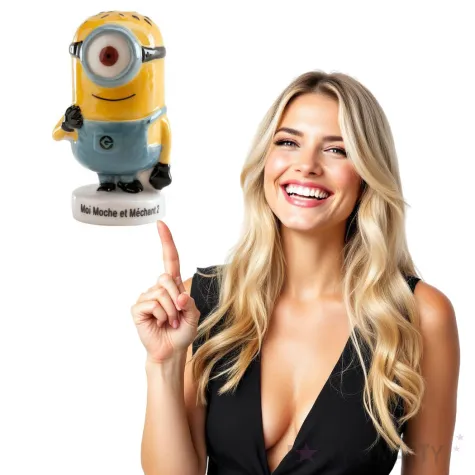 figurka na tort minionek stuart dekora 6 cm