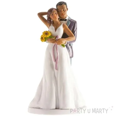 figurka na tort mloda para w objeciach dekora 18 cm